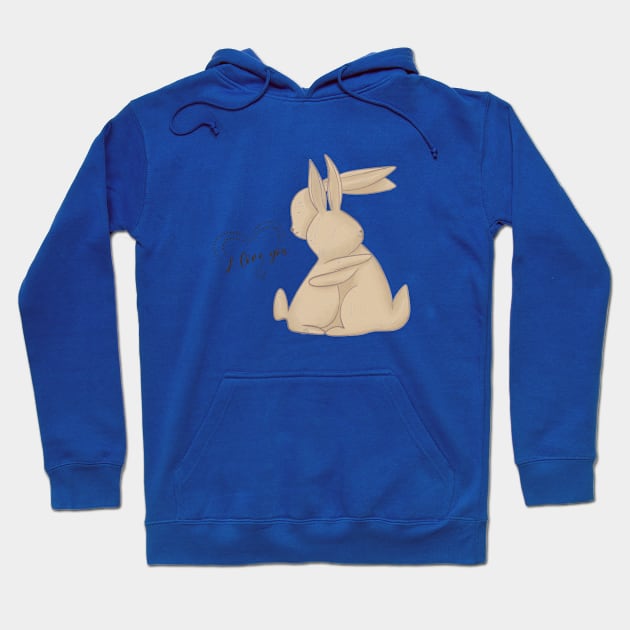 Bunny Hoodie by BahArt